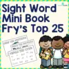 Sight Word Books: Fry's Top 25 Sight Word Practice