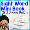 3rd Grade Dolch Sight Word Mini Books (Color and B&W Versions Included)