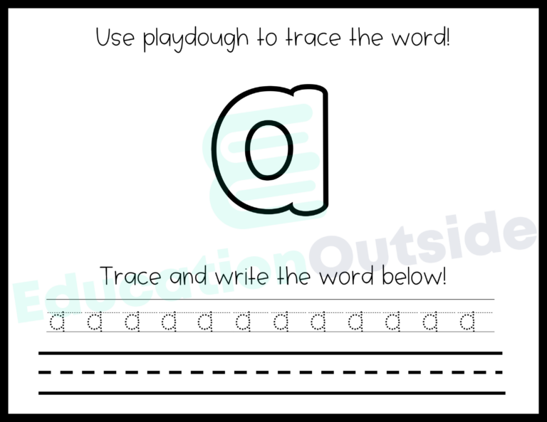 Dolch Pre-Primer Sight Word Playdough Mats - Printable Set
