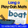 Long o Play-Doh Mats -  122 Worksheets Included!