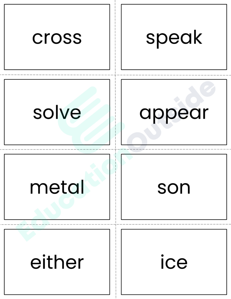 Fry's Seventh 100 Sight Words Flashcards (601-700) - 3 Sizes Included!