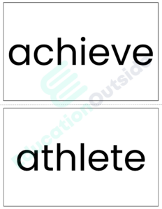 Long e / Silent e Flashcards - 3 Sizes Included - No Prep!