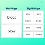 Long o Flashcards - No Prep - Print and Practice