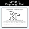 Letter R - Playdough Mats