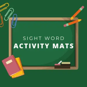 Sight Word Activity Mats