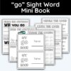 go Sight Word Mini Book