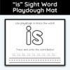 is Sight Word Playdough Mat