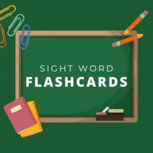 Sight Word Flashcards