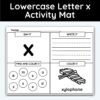 Lowercase Letter x - Alphabet Activity Mat