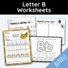 Letter B Worksheets - 42 Worksheets!