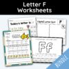 Letter F Worksheets - 42 Worksheets!