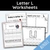Letter L Worksheets - 42 Worksheets!
