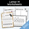 Letter M Worksheets - 42 Worksheets!