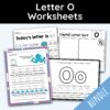 Letter O Worksheets - 42 Worksheets!