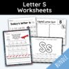 Letter S Worksheets - 42 Worksheets!