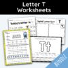 Letter T Worksheets - 42 Worksheets!