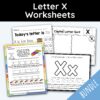 Letter X Worksheets - 42 Worksheets!