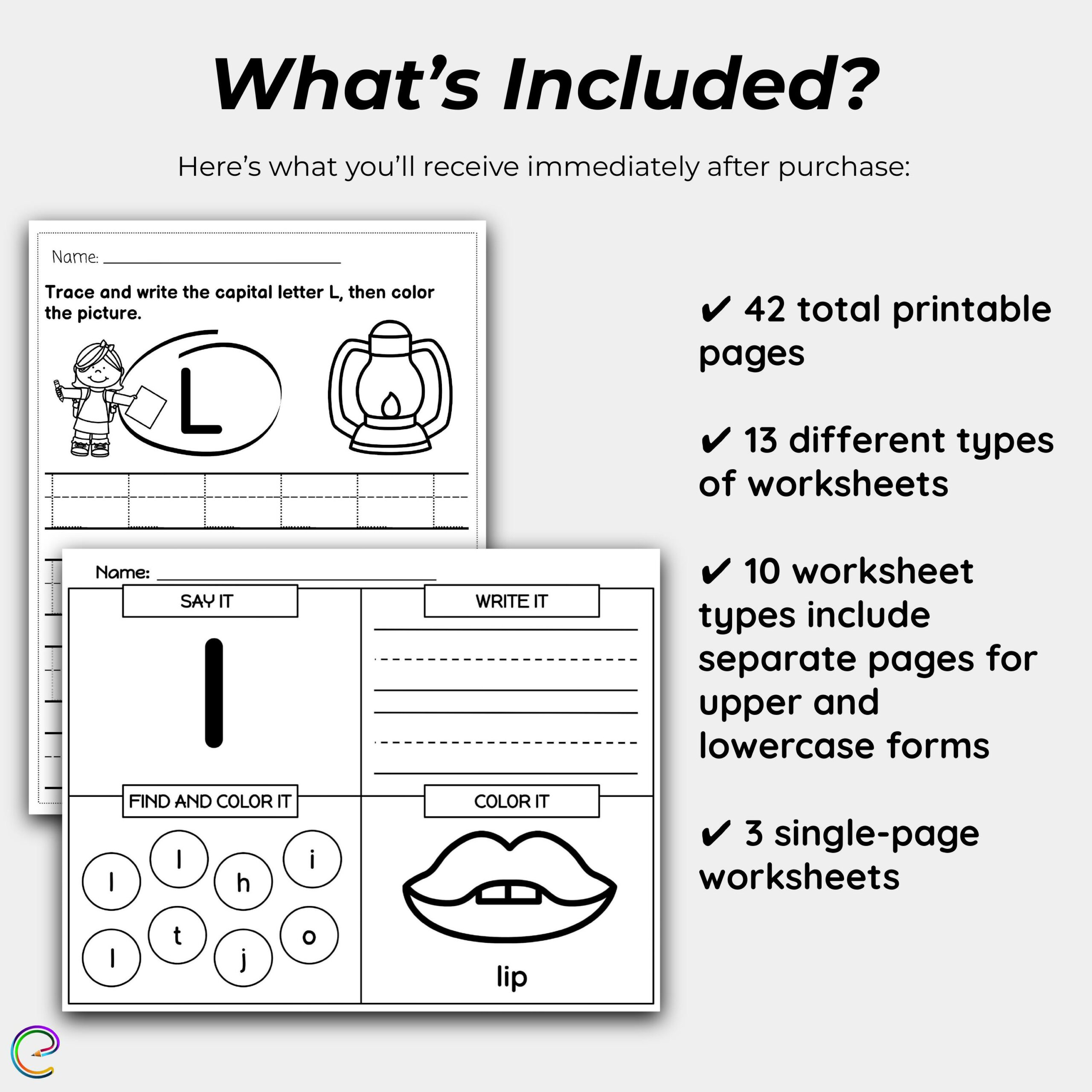 letter l worksheets 42 worksheets