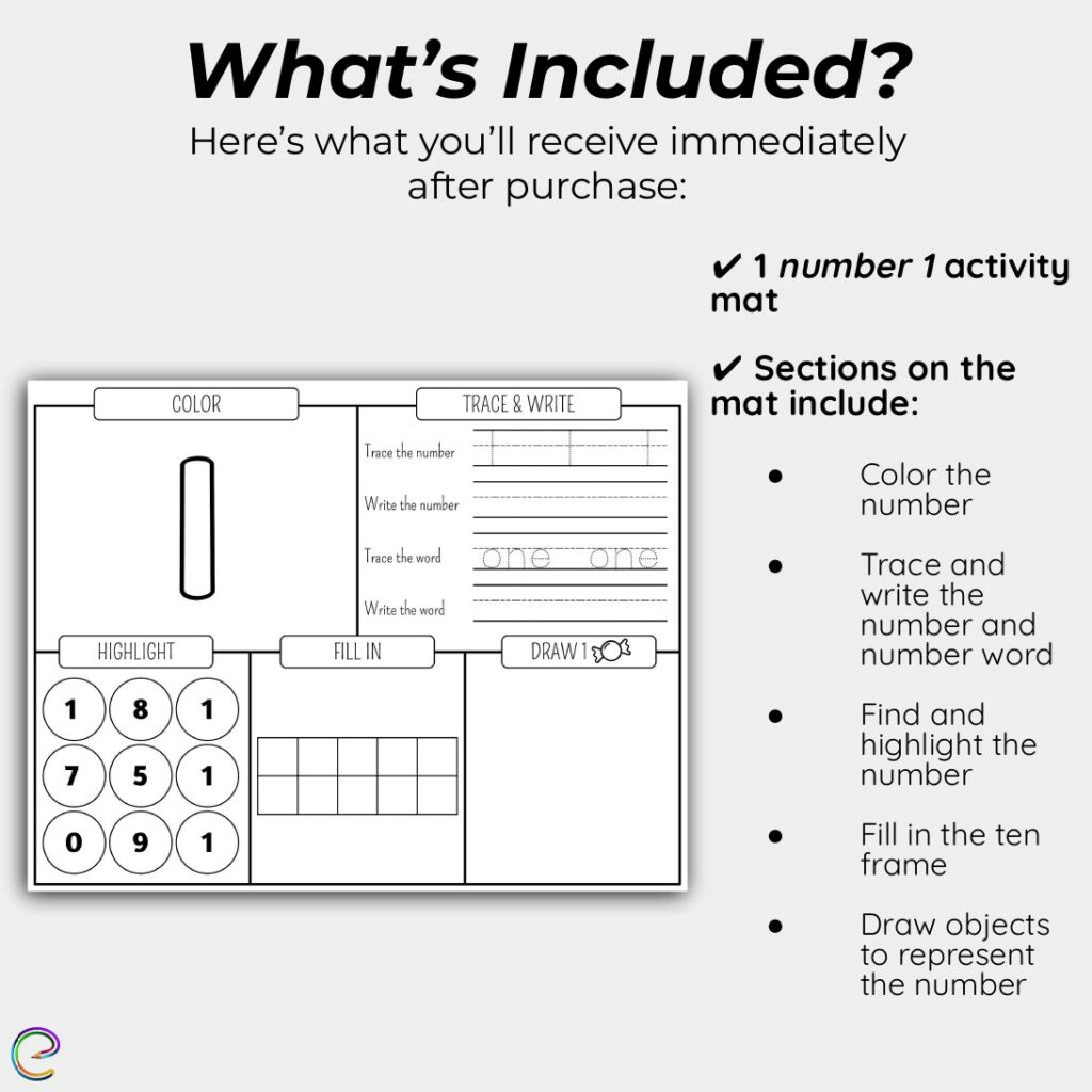 number-1-activity-mat