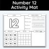 Number 12 Activity Mat