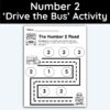 Number 2 Drive The Bus Activity Page