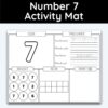 Number 7 Activity Mat