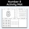 Number 8 Activity Mat