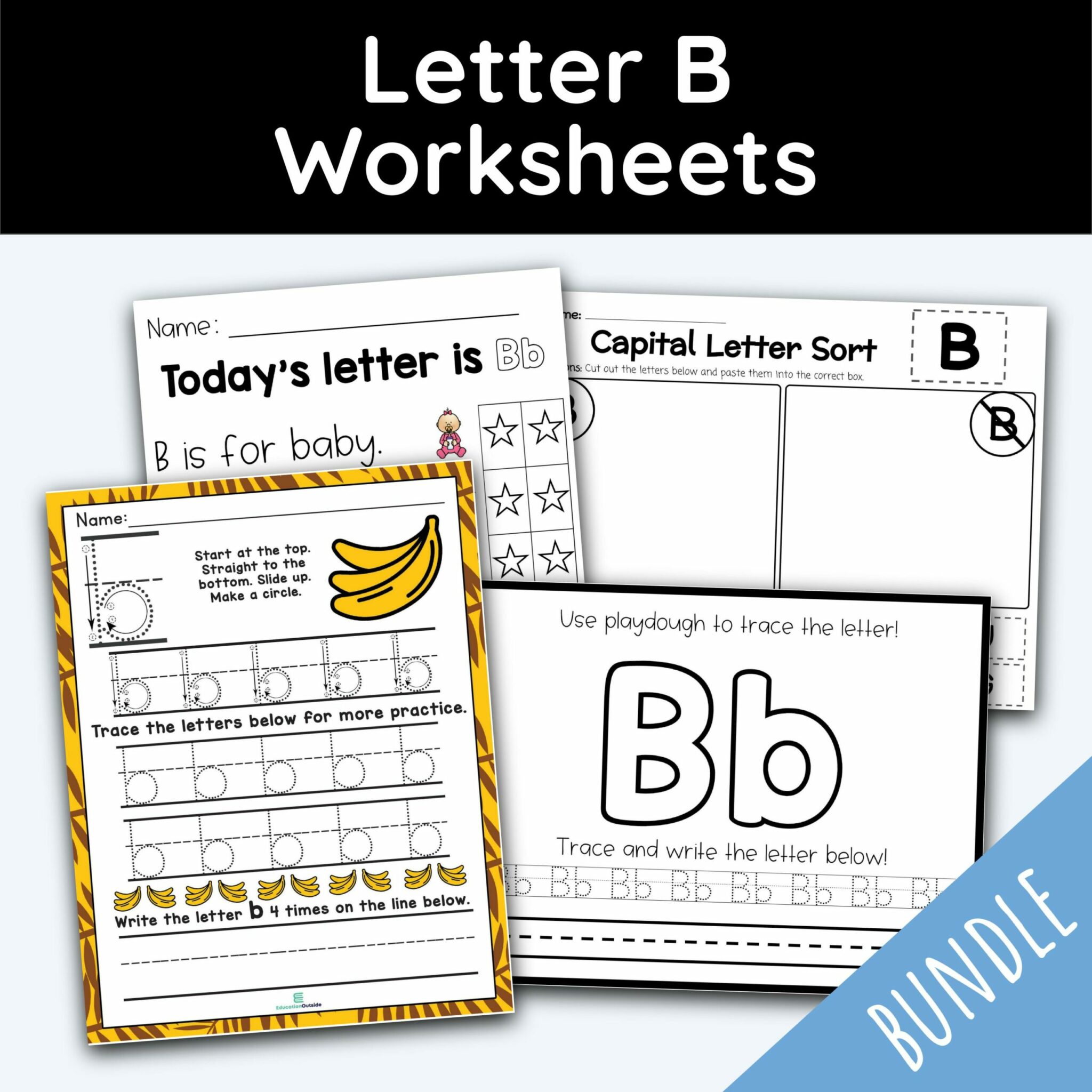 10 Great Letter B Worksheets Teaching Tools (2023) Education Outside
