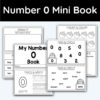 Number 0 Mini Book