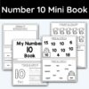 Number 10 Mini Book