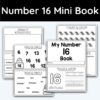 Number 16 Mini Book