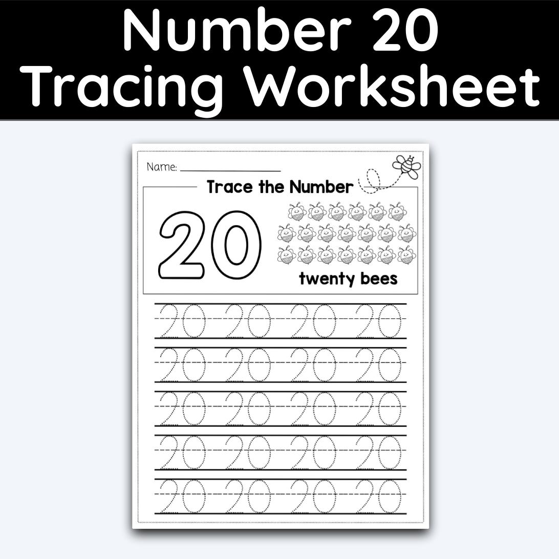 number-20-tracing-number-tracing-worksheet