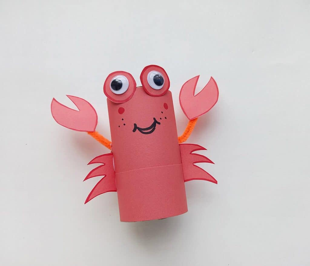 10 Simple Crab Crafts for Preschool - Education Outside