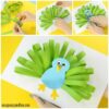 10 Mesmerizing Peacock Crafts Preschool Kids Can Make - Education Outside