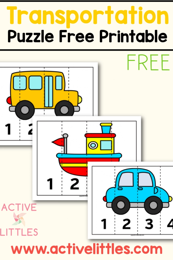 transportation homework for preschool