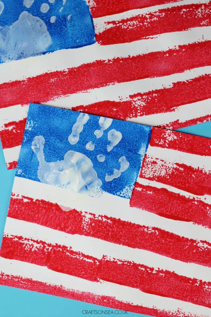 10 Easy American Flag Crafts for Preschoolers Education Outside